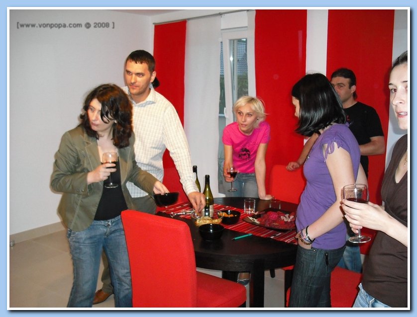 Wait for Claudia to let us drink